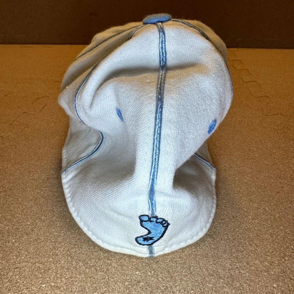 Top of the World Hat Mens OS White UNC Tar Heels One-Fit Embroidered Cap NCAA